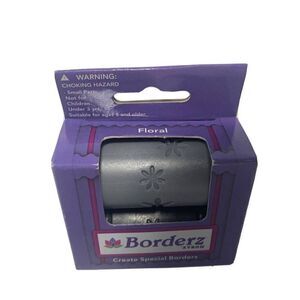 Xyron Borderz FLORAL / DAISY 1 Pattern Embossing Border Roller Scrapbooking